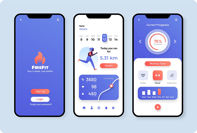 Fitness app promotion